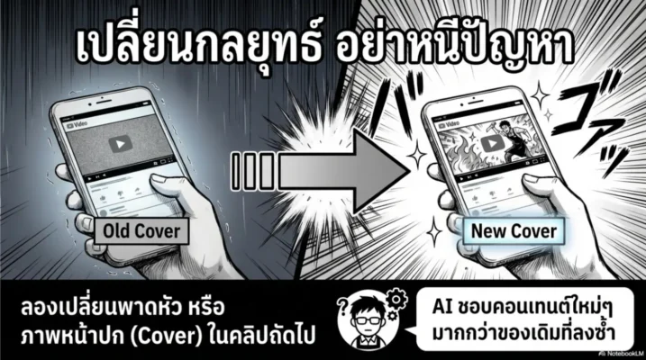 หากคลิปเงียบมาก ควรลบแล้วลงใหม่ไหม? ร้านอาหารญี่ปุ่น.com