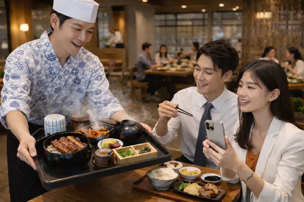 โปรโมทร้านอาหารญี่ปุ่นเปิดใหม่ ตามย่าน ใกล้ กรุงเทพ กับ eatout commerce Japanese restaurant