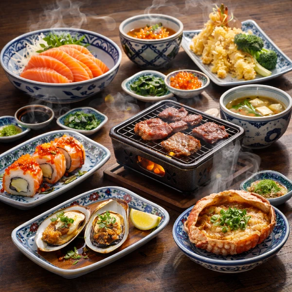 รวมร้านบุฟเฟต์อาหารญี่ปุ่น บุฟเฟต์ อร่อย ใกล้กรุงเทพ buffet restaurant ร้านอาหารญี่ปุ่น.com | กินร้านไหนดี